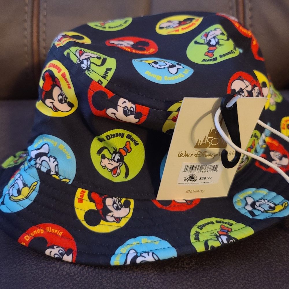 Disney Parks x Vans Vault Collection WDW 50th Anniversary Bucket Hat Parks